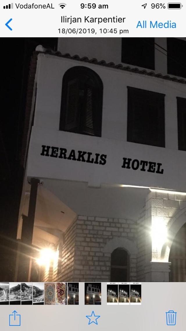 Heraklis Hotel Berat Exterior foto